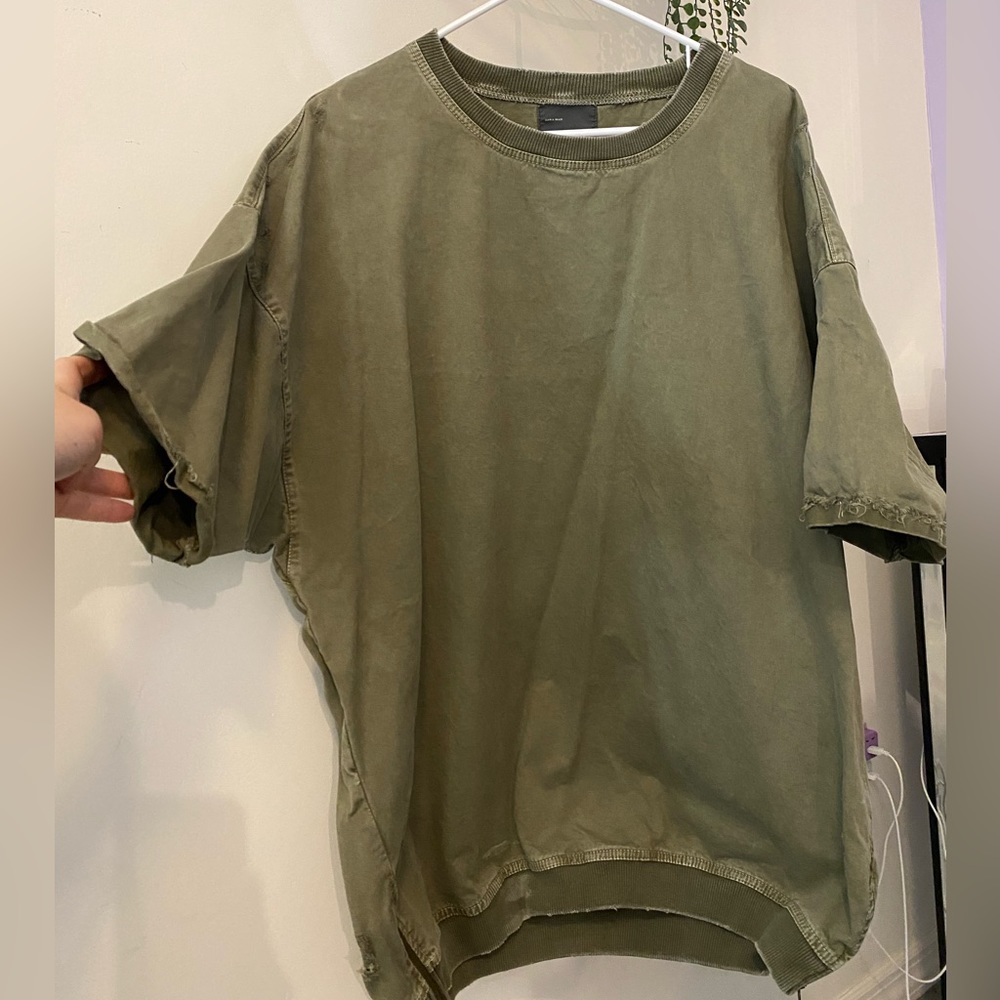 Zara Man Twill Oversized Tee